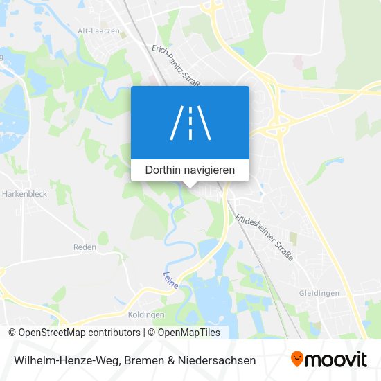 Wilhelm-Henze-Weg Karte