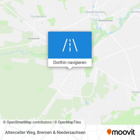 Altenceller Weg Karte