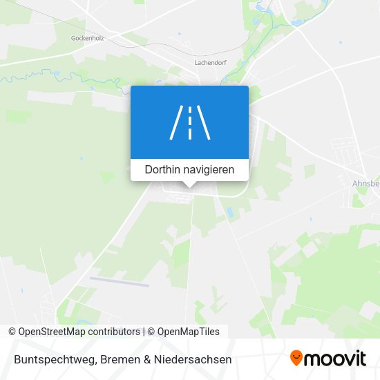 Buntspechtweg Karte