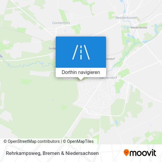 Rehrkampsweg Karte