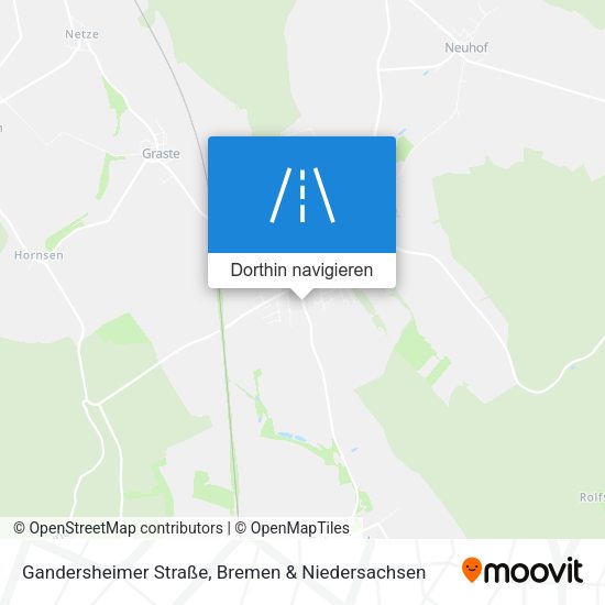 Gandersheimer Straße Karte