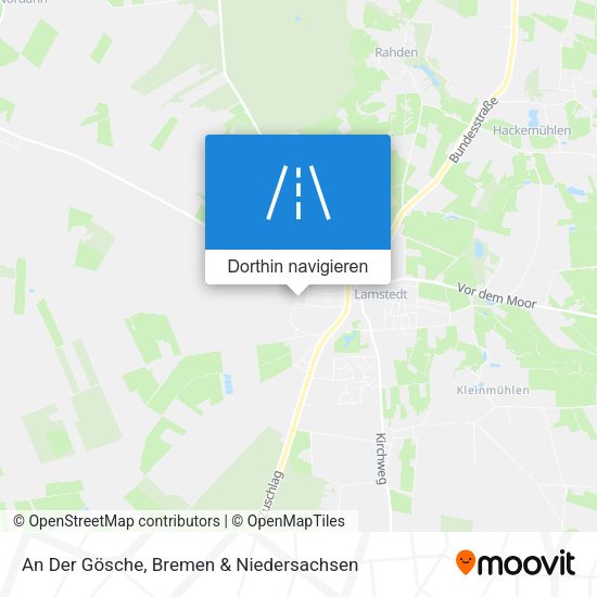 An Der Gösche Karte
