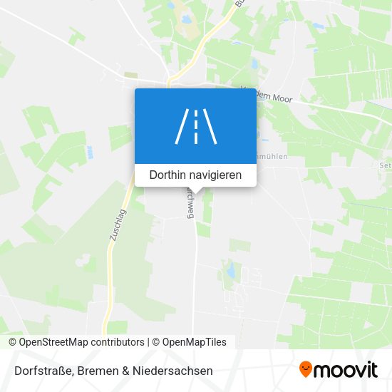 Dorfstraße Karte