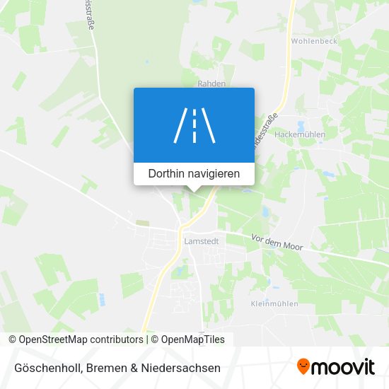 Göschenholl Karte