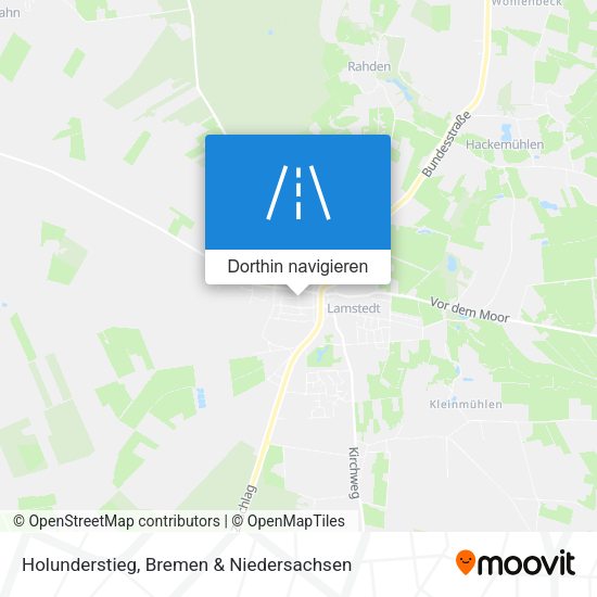 Holunderstieg Karte