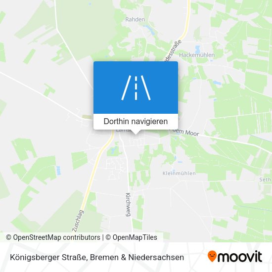 Königsberger Straße Karte