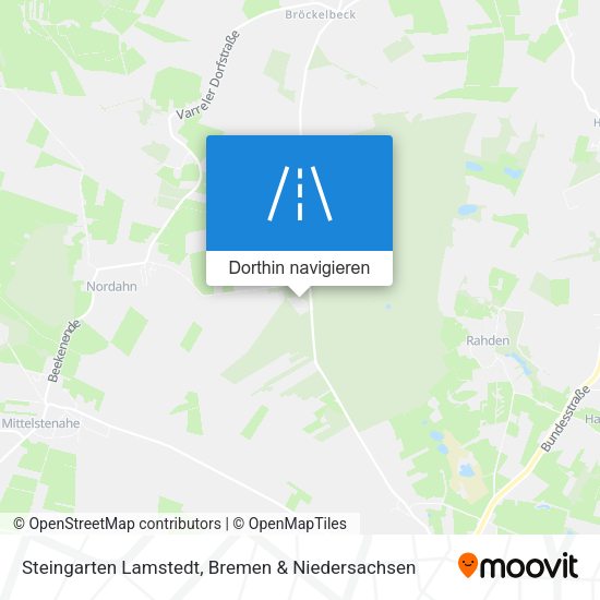 Steingarten Lamstedt Karte