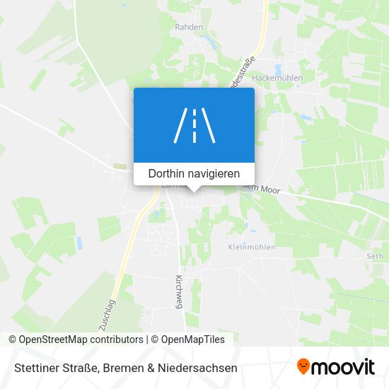 Stettiner Straße Karte