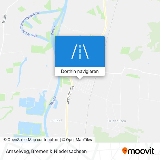 Amselweg Karte