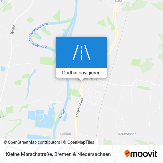 Kleine Marschstraße Karte