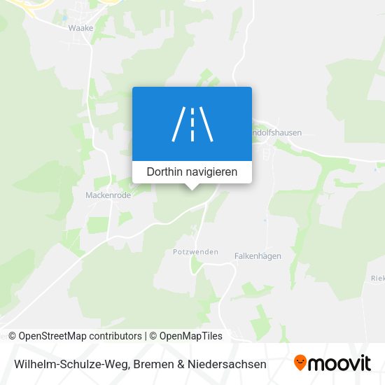 Wilhelm-Schulze-Weg Karte