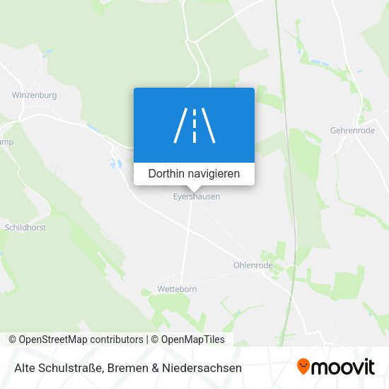 Alte Schulstraße Karte