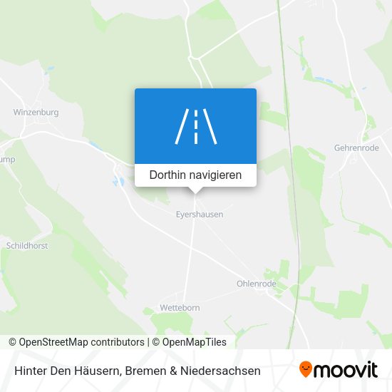 Hinter Den Häusern Karte