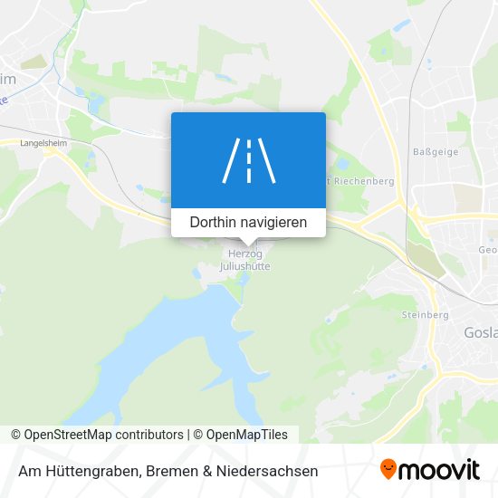 Am Hüttengraben Karte