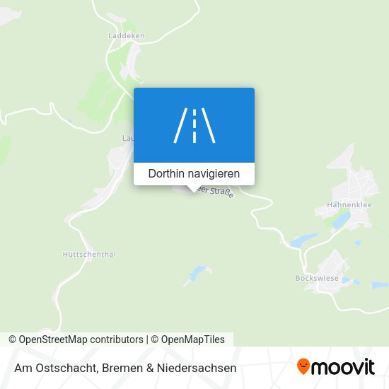 Am Ostschacht Karte