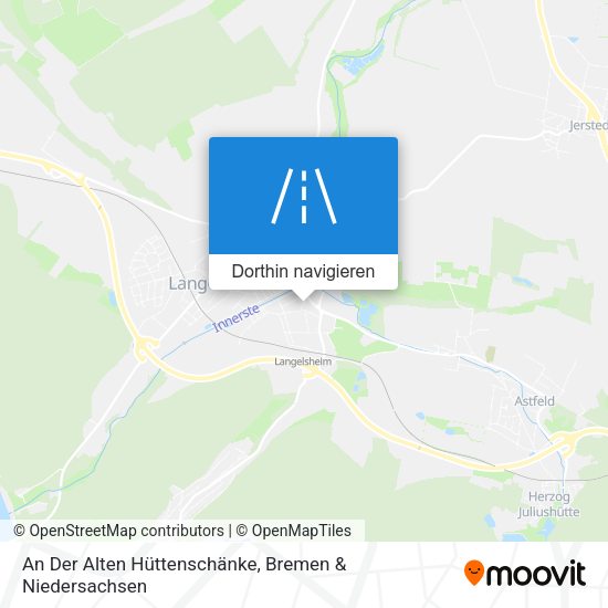 An Der Alten Hüttenschänke Karte