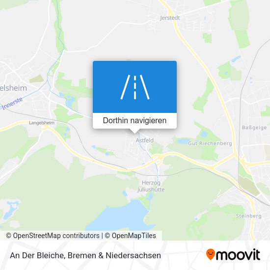 An Der Bleiche Karte