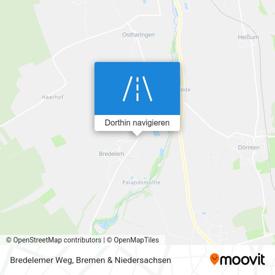 Bredelemer Weg Karte