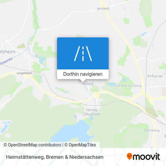 Heimstättenweg Karte