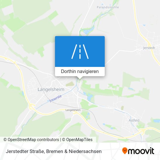 Jerstedter Straße Karte