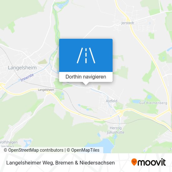 Langelsheimer Weg Karte