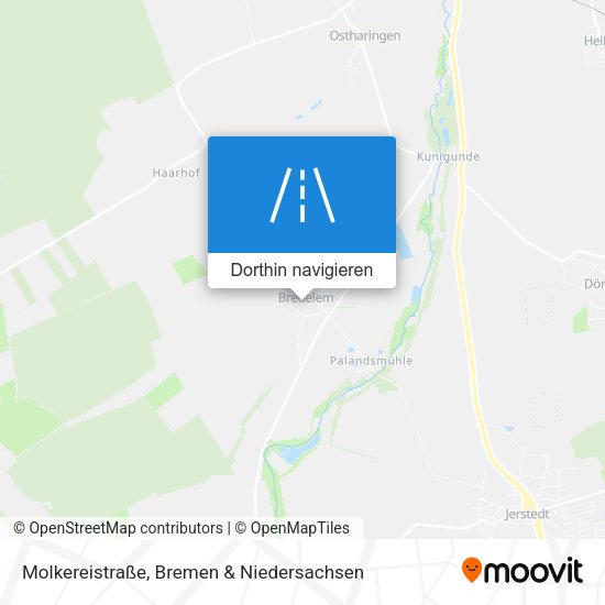 Molkereistraße Karte