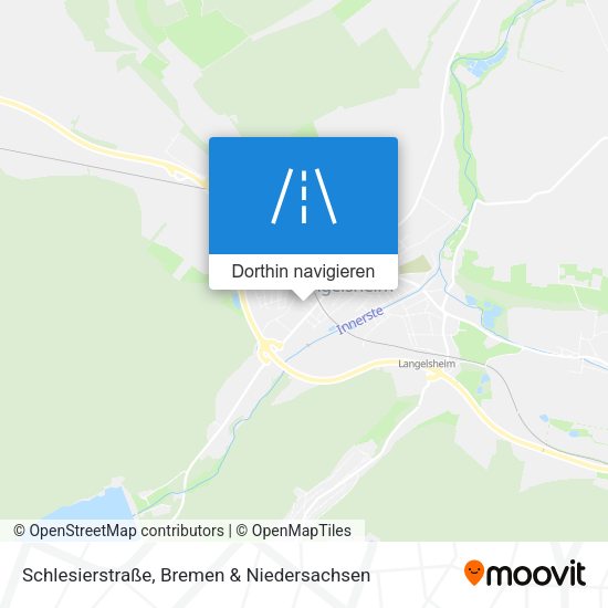 Schlesierstraße Karte