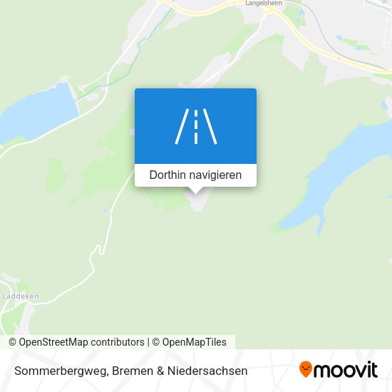 Sommerbergweg Karte