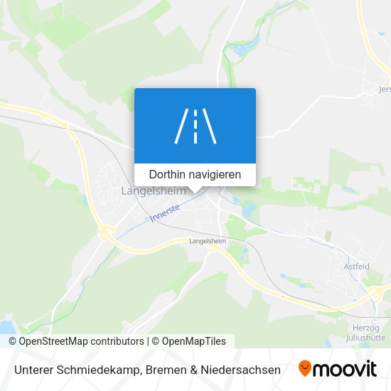 Unterer Schmiedekamp Karte