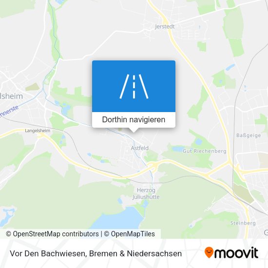 Vor Den Bachwiesen Karte