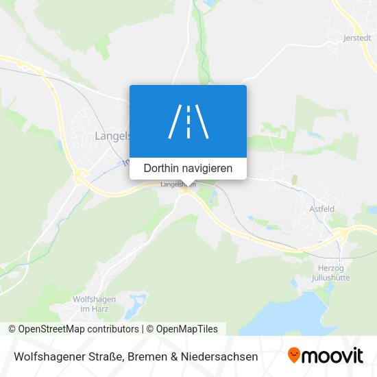 Wolfshagener Straße Karte