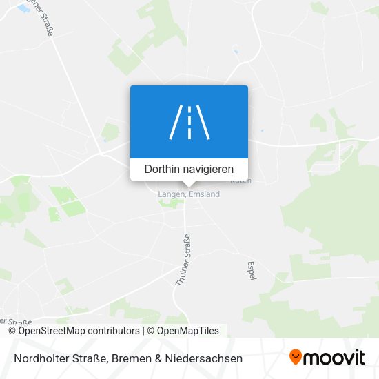 Nordholter Straße Karte