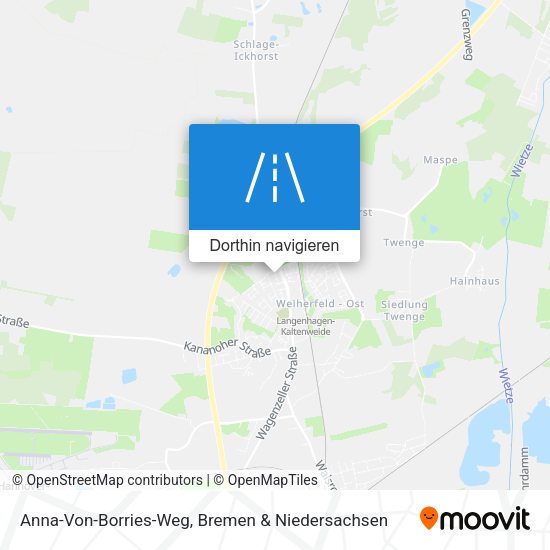 Anna-Von-Borries-Weg Karte