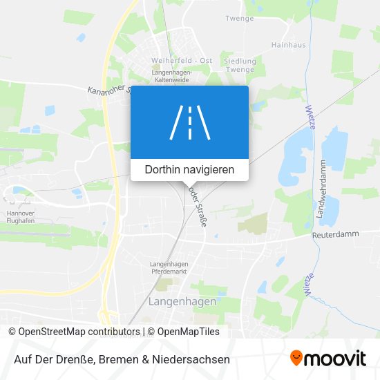 Auf Der Drenße Karte