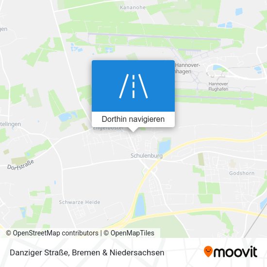 Danziger Straße Karte