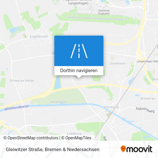 Gleiwitzer Straße Karte