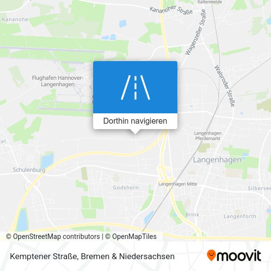 Kemptener Straße Karte