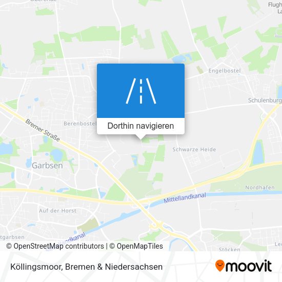 Köllingsmoor Karte