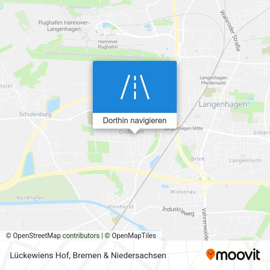 Lückewiens Hof Karte