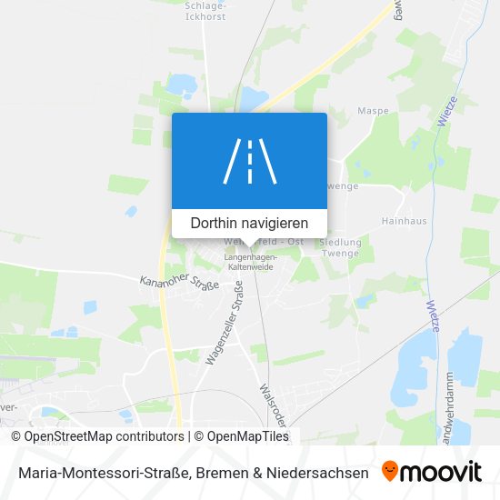 Maria-Montessori-Straße Karte