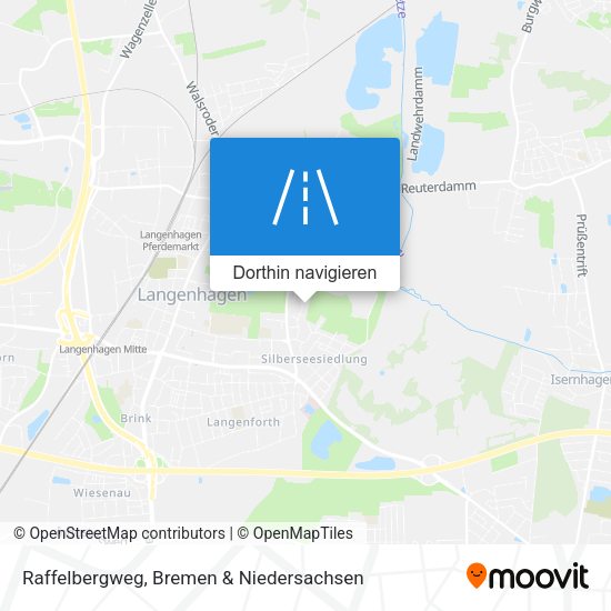 Raffelbergweg Karte
