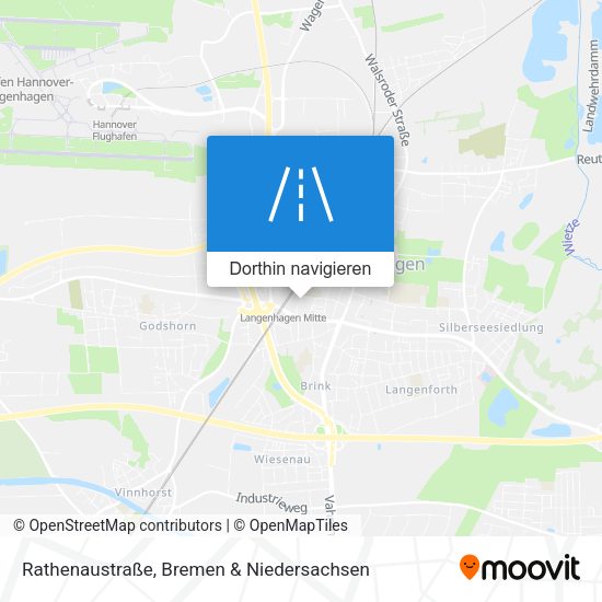 Rathenaustraße Karte