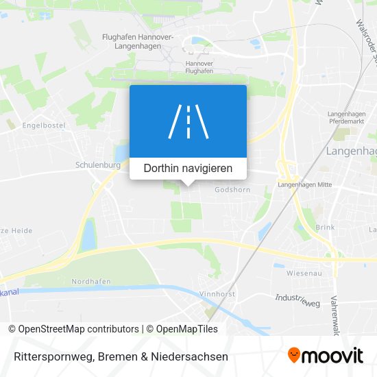 Ritterspornweg Karte