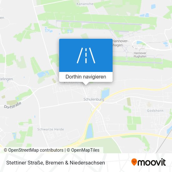 Stettiner Straße Karte