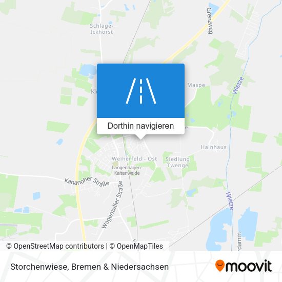 Storchenwiese Karte