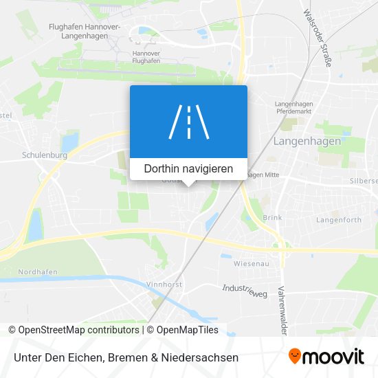 Unter Den Eichen Karte