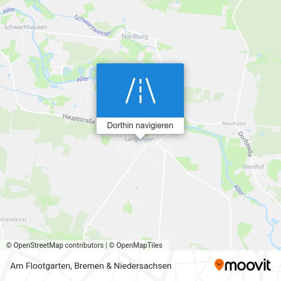Am Flootgarten Karte