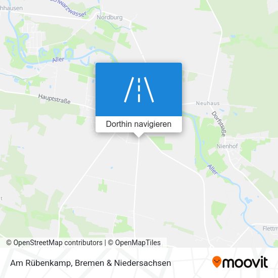 Am Rübenkamp Karte