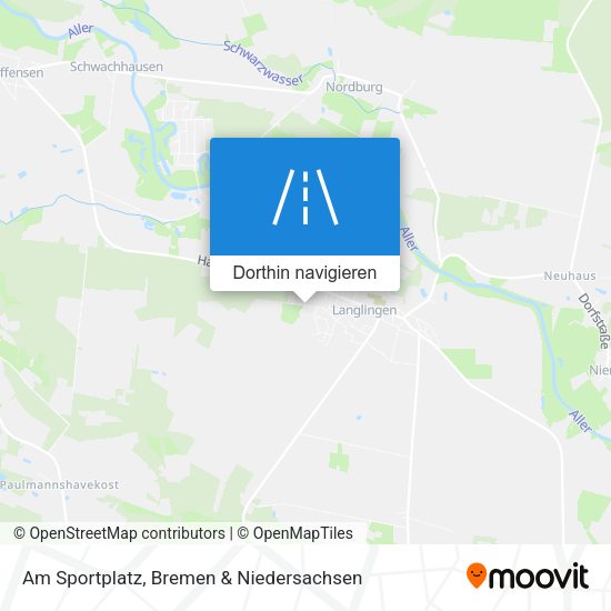 Am Sportplatz Karte