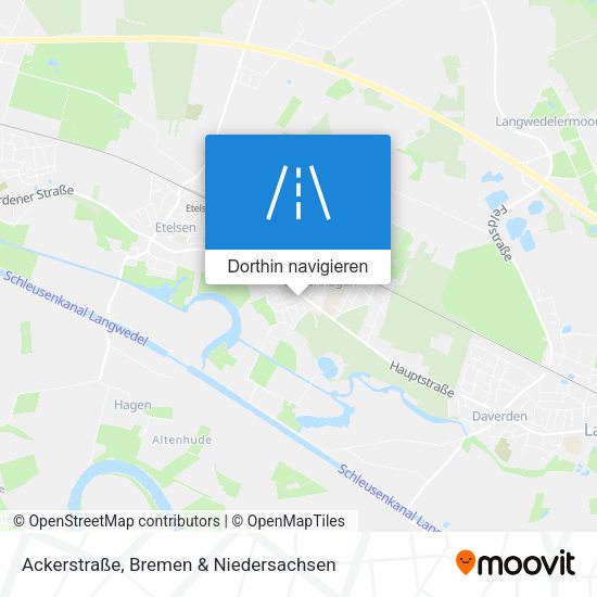 Ackerstraße Karte